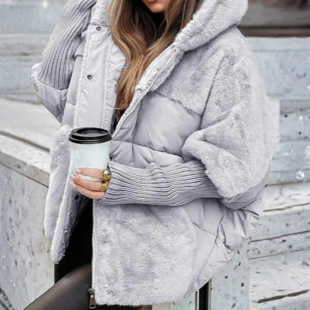 Aspen - A sherpa-sleeve coat that just works