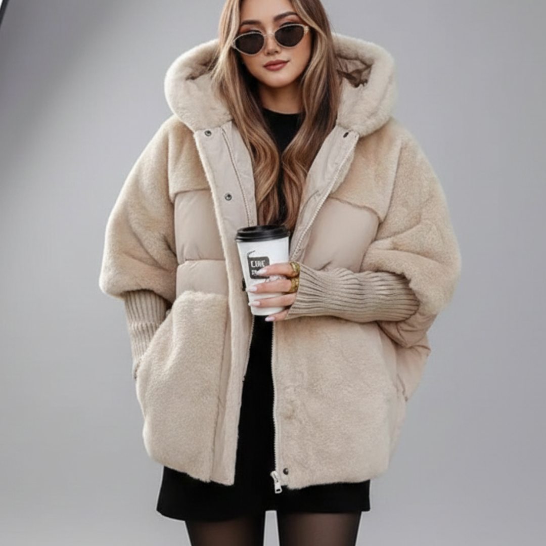 Aspen - A sherpa-sleeve coat that just works