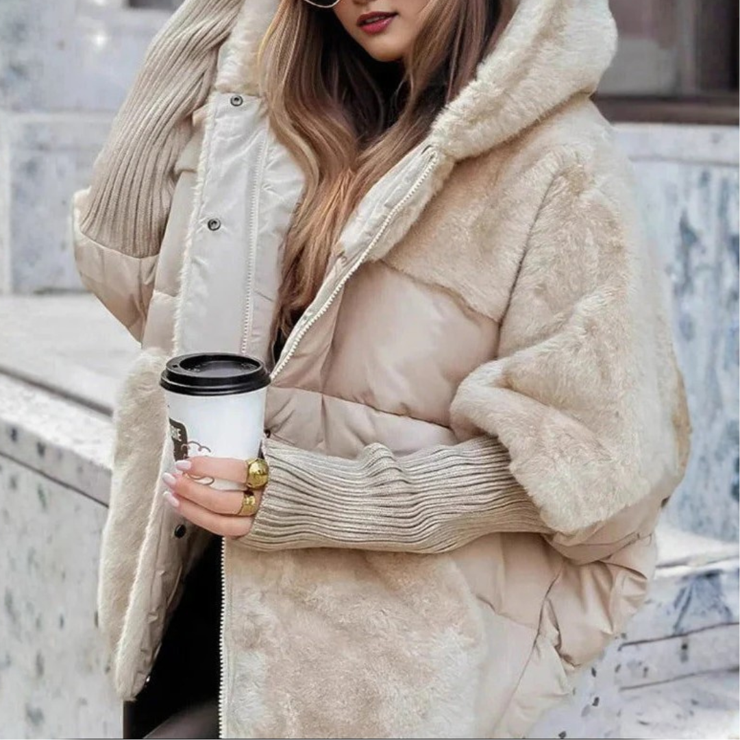 Aspen - A sherpa-sleeve coat that just works