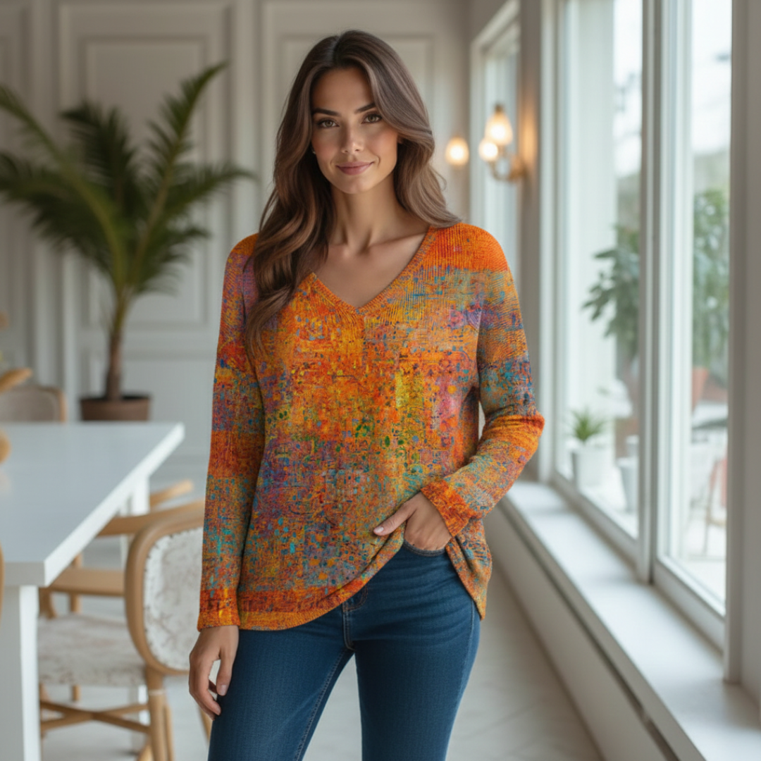 Aurora - A colorful knit that just works