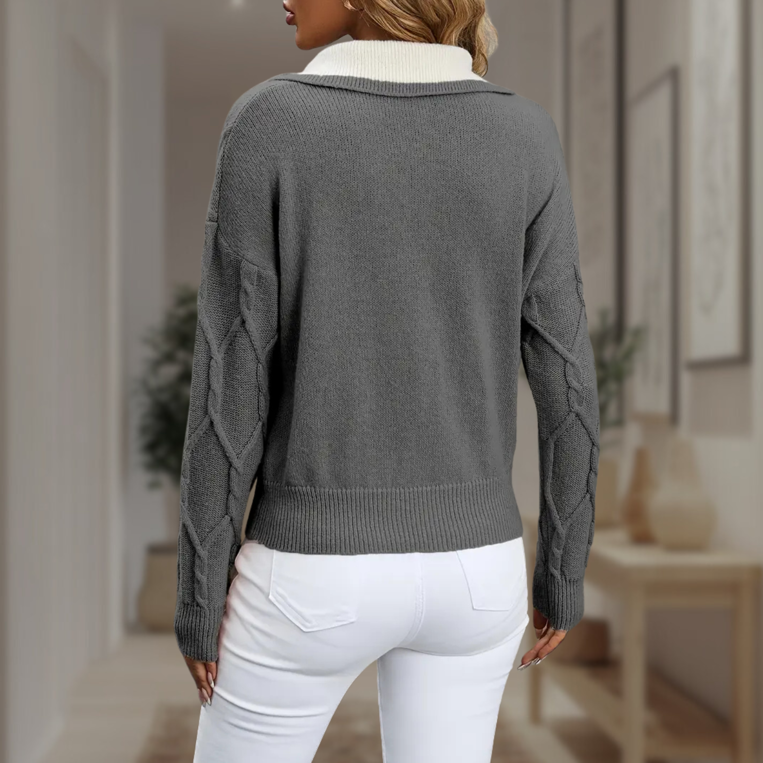 MorningEase Sweater - Warm, Simple and Entirely in Your Rhythm