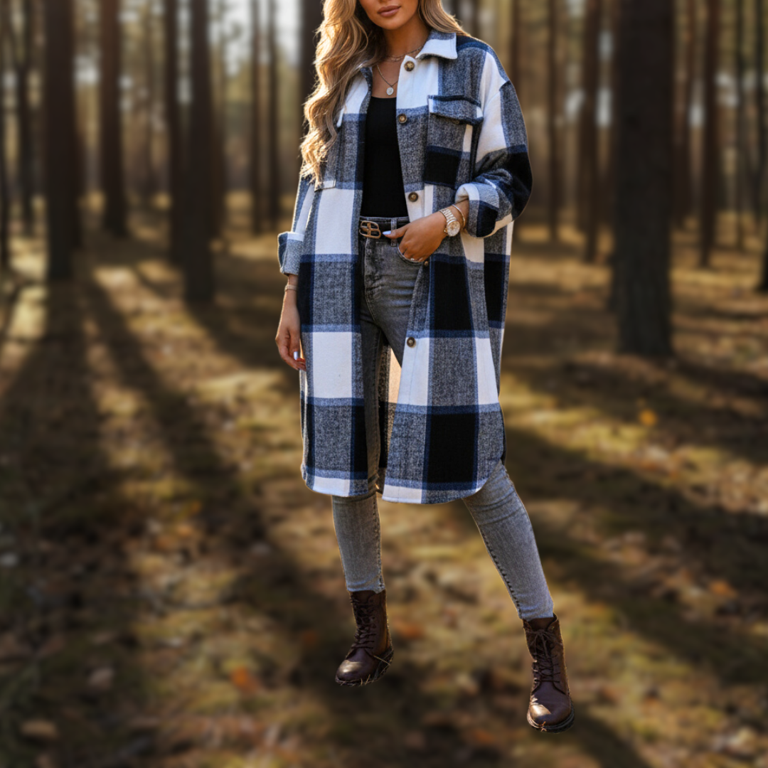 Nora Shacket – Nordic Comfort in Every Stitch