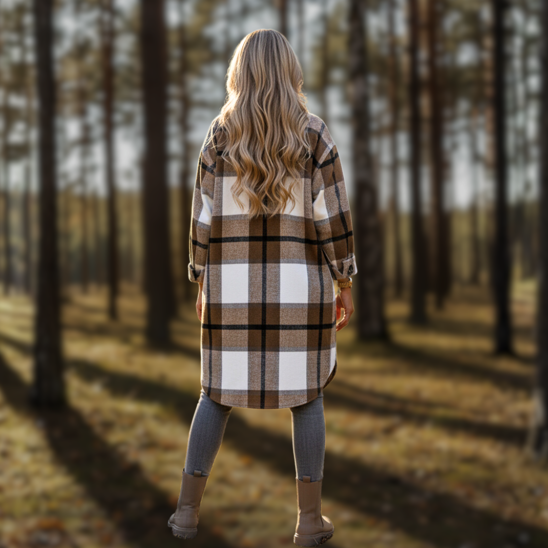 Nora Shacket – Nordic Comfort in Every Stitch