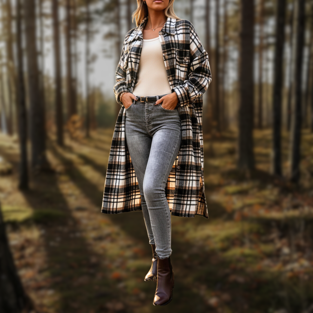 Nora Shacket – Nordic Comfort in Every Stitch