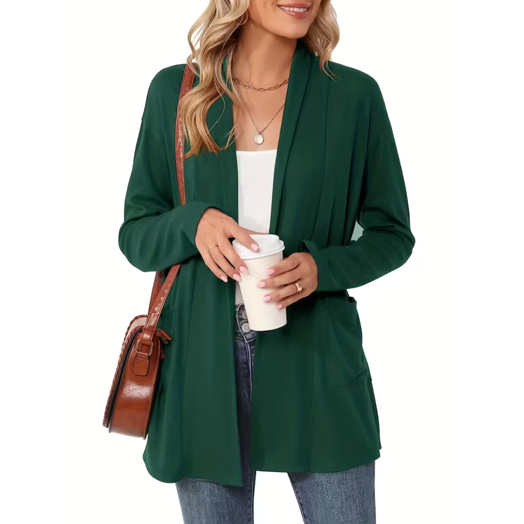 Natalie - A thin cardigan that moves with your everyday ease