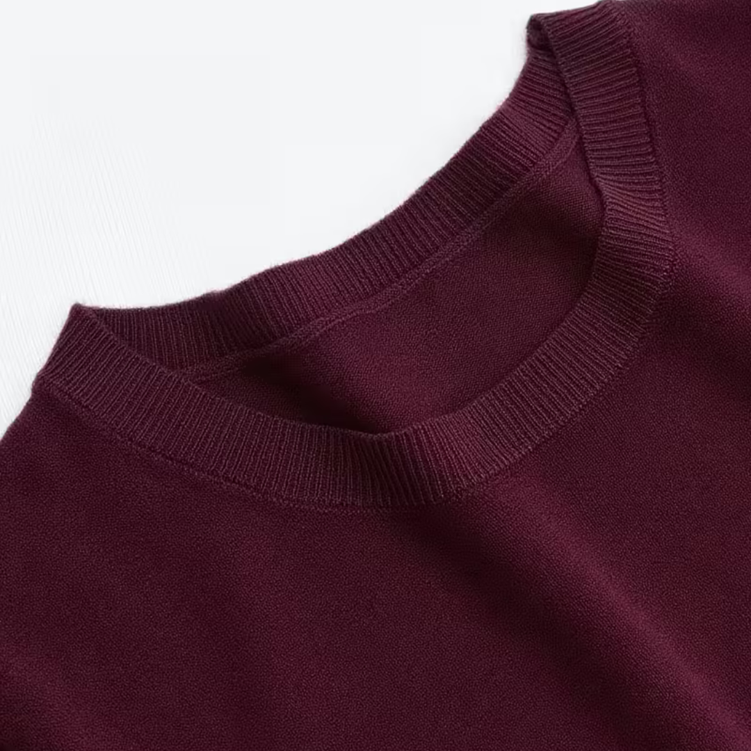 Ruby - The knit top that feels like a small breath of calm