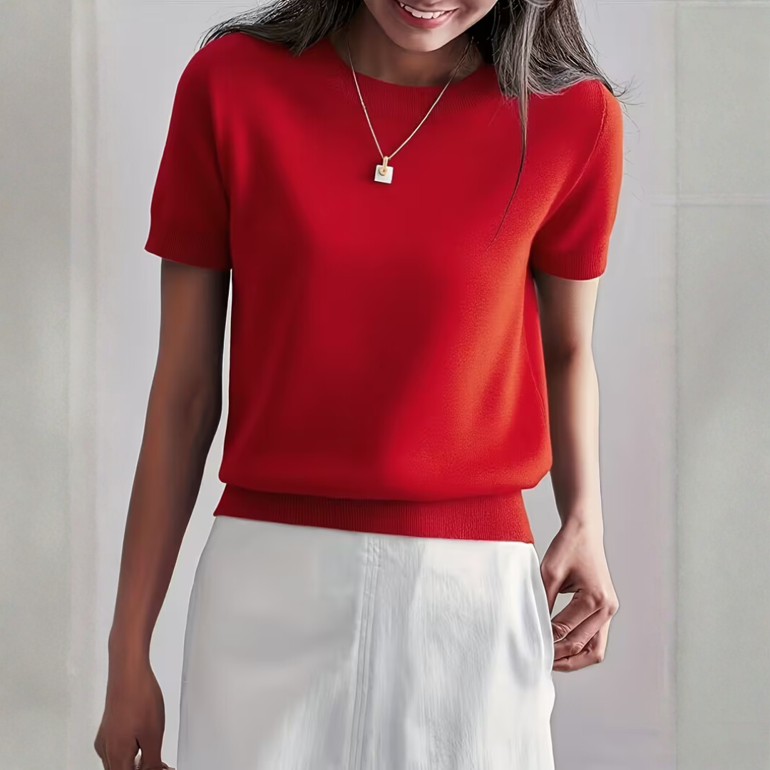 Ruby - The knit top that feels like a small breath of calm