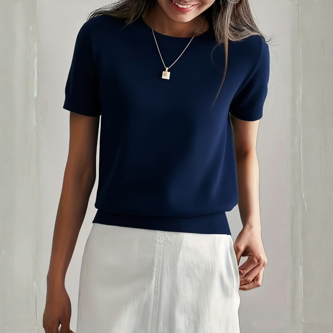 Ruby - The knit top that feels like a small breath of calm