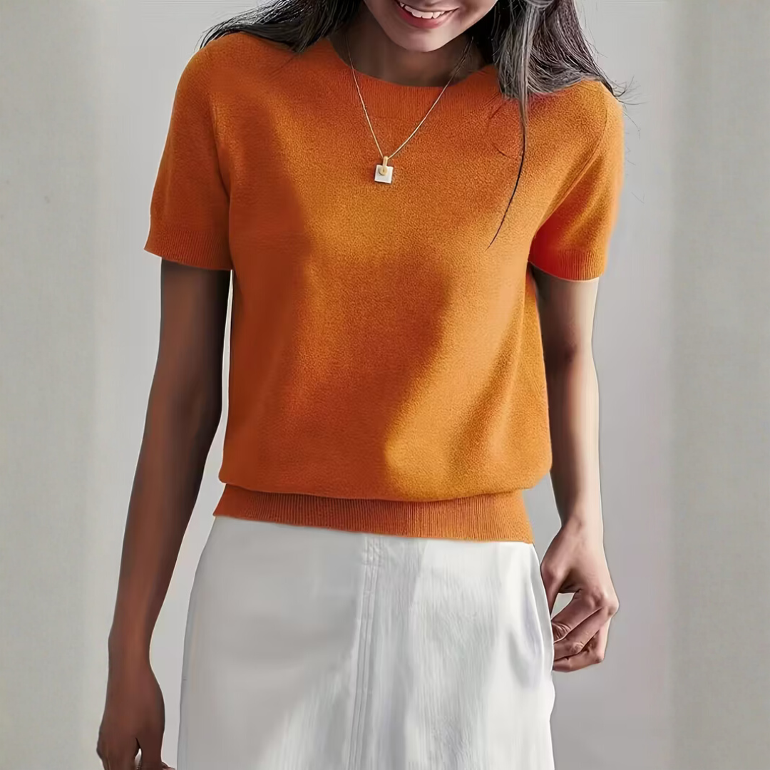Ruby - The knit top that feels like a small breath of calm