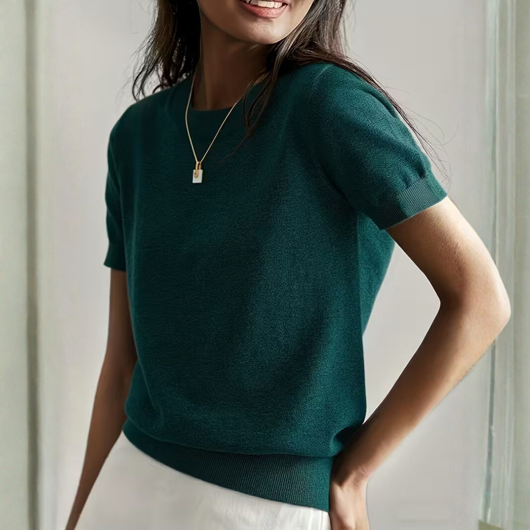 Ruby - The knit top that feels like a small breath of calm