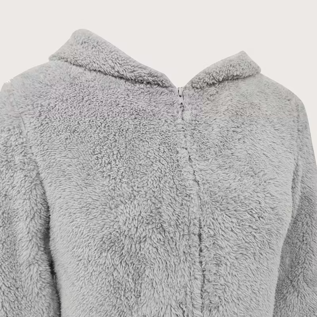 Sloane - Soft confidence in a winter jumpsuit