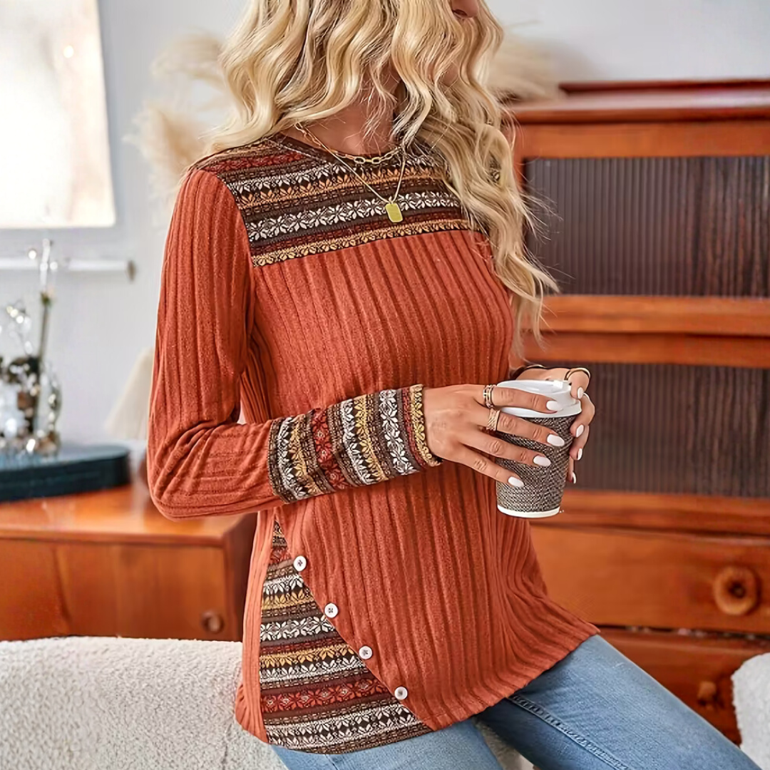 Tessa - The blouse that brings quiet comfort into your day