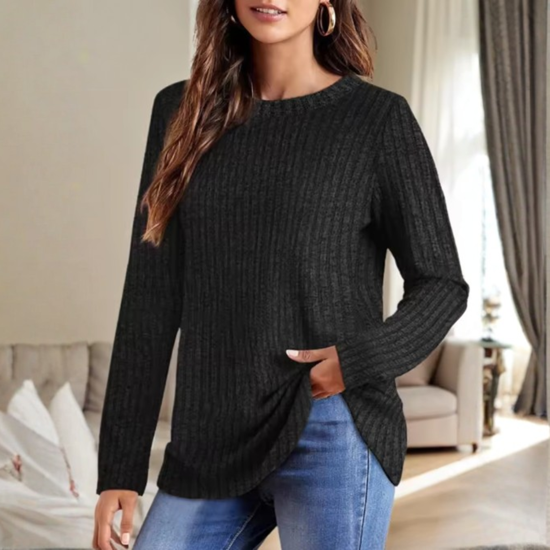 EverydayEase Sweater - For Women Who Love the Uncomplicated