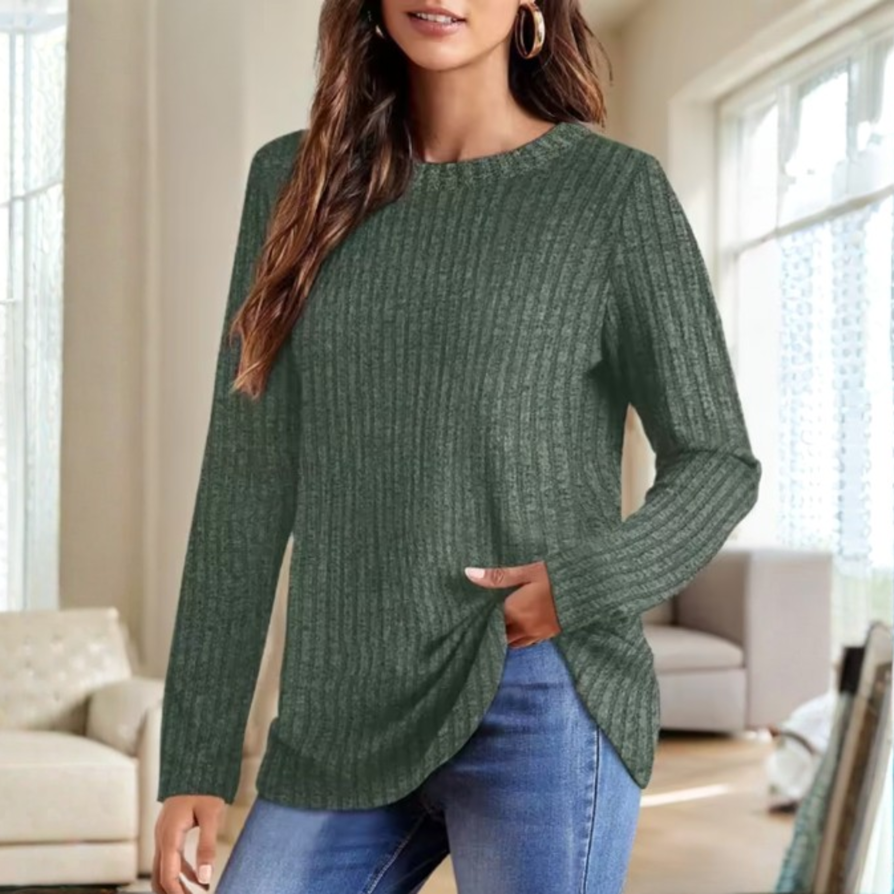 EverydayEase Sweater - For Women Who Love the Uncomplicated